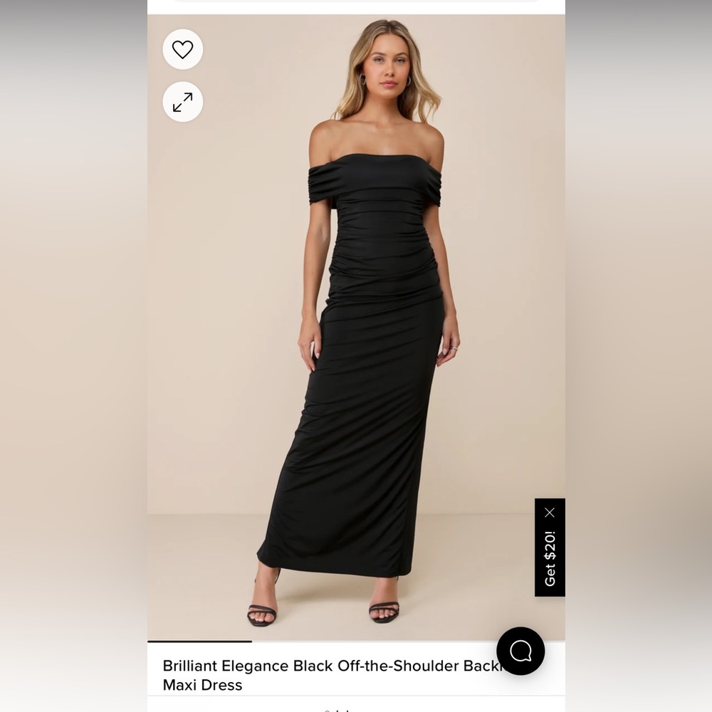 Lulus black dress